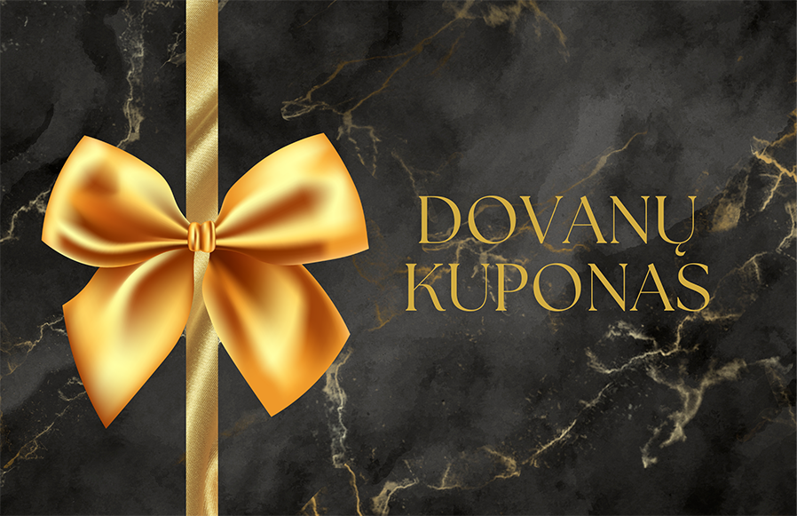 Dovanu kuponas maketavimas